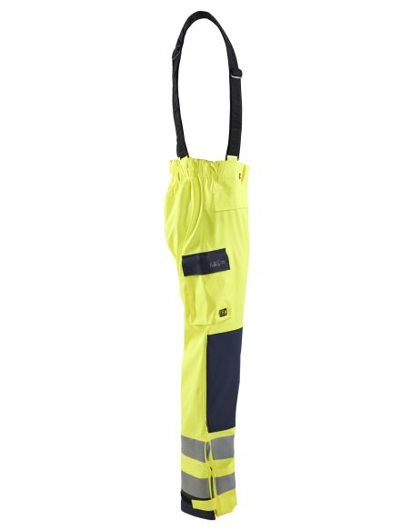 High Visibility Flame Retardant Rain Pants 1313 Blaklader