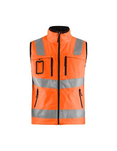 Multi-pocket Softshell Vest EN20471 3049 Blaklader