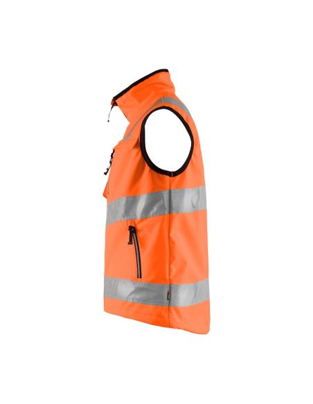 Multi-pocket Softshell Vest EN20471 3049 Blaklader