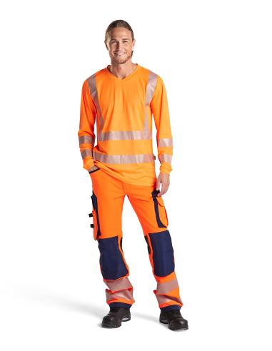 High Visibility Stretch Super Comfort Pants 1197 Blaklader