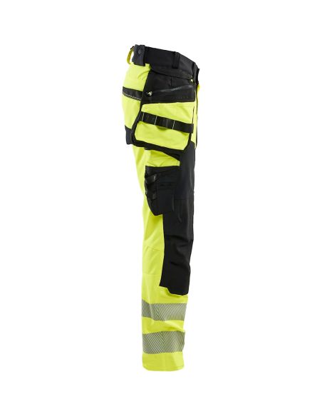 Pantalon Haute Visibilité Strech 4D à poches Flottantes 1122 Blaklader