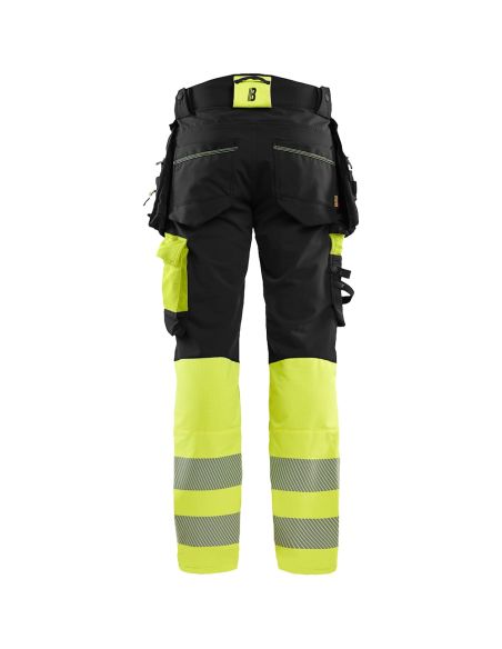 Pantalon Haute Visibilité Strech 4D à poches Flottantes 1125 Blaklader