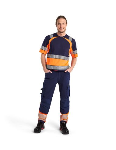 High Visibility Stretch Super Comfort Pants 1193 Blaklader