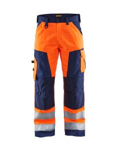 High Visibility Water-Repellent Trousers 1567 Blaklader