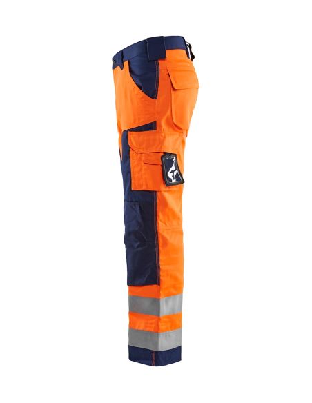 High Visibility Water-Repellent Trousers 1567 Blaklader