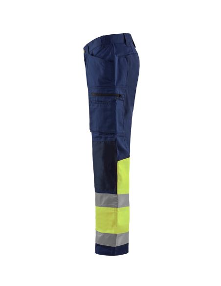 Pantalon Haute Visibilité Extensible 1551 Blaklader