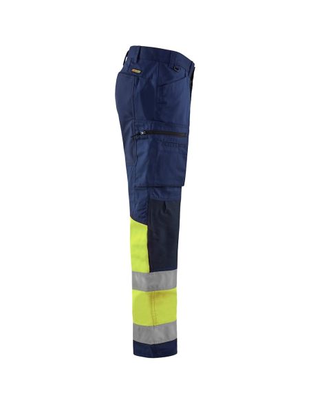 Pantalon Haute Visibilité Extensible 1551 Blaklader