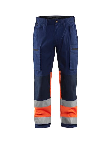 High Visibility Stretch Trousers 1551 Blaklader