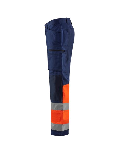 High Visibility Stretch Trousers 1551 Blaklader