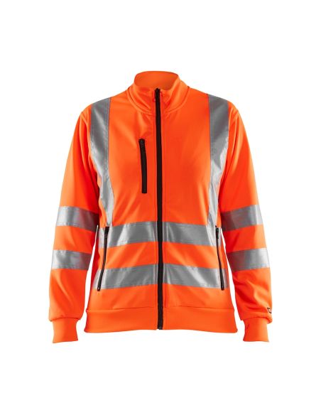 High Visibility Full Zip Sweatshirt Women's 3308 Blaklader