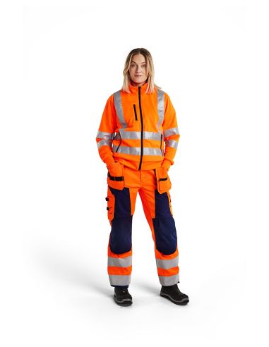 High Visibility Full Zip Sweatshirt Women's 3308 Blaklader