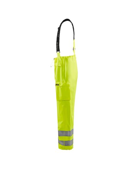 High Visibility Flame Retardant Rain Pants 1303 Blaklader