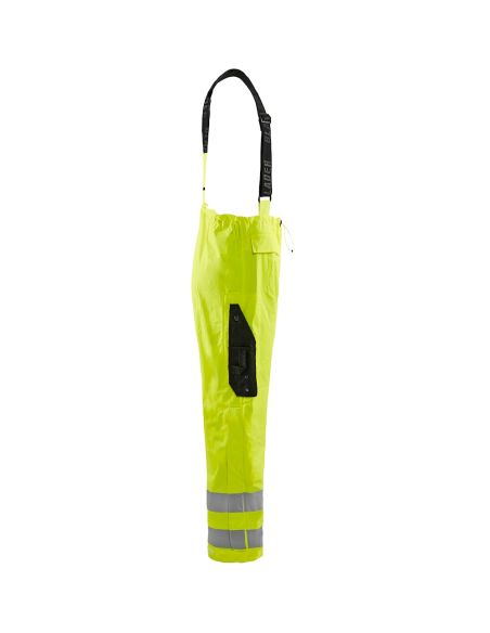 High Visibility Flame Retardant Rain Pants 1303 Blaklader