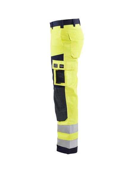 High Visibility Multi-Risk Pants Resistant to Oil, Water, and Dirt 1578 Blaklader