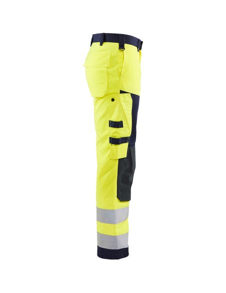 High Visibility Multi-Risk Pants Resistant to Oil, Water, and Dirt 1578 Blaklader