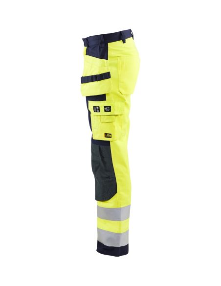 High Visibility Multi-Risk Pants Resistant to Oil, Water, and Dirt 1579 Blaklader