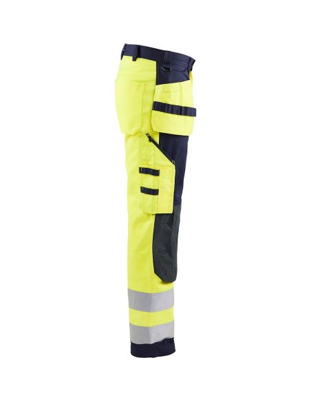 High Visibility Multi-Risk Pants Resistant to Oil, Water, and Dirt 1579 Blaklader