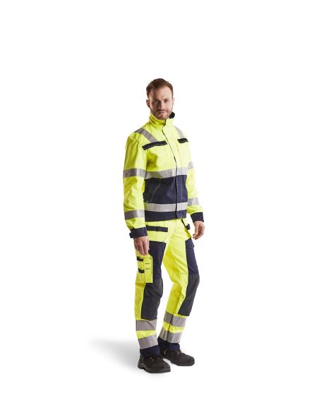 High Visibility Multi-Risk Pants Resistant to Oil, Water, and Dirt 1579 Blaklader