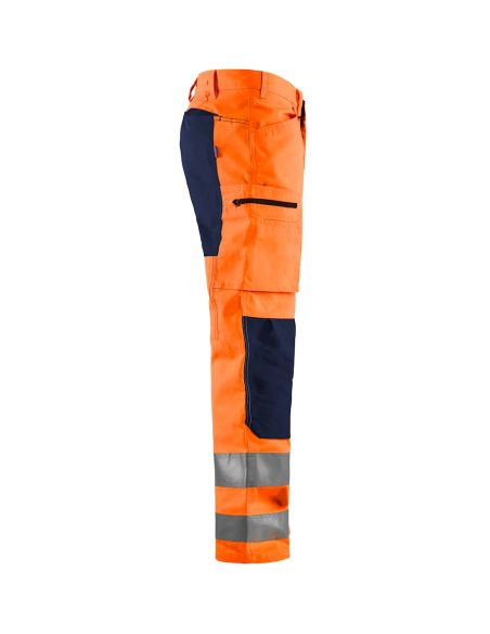 High Visibility Stretchable Pants, Very Comfortable, 1585 Blaklader