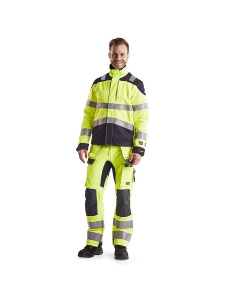 High Visibility Flame Retardant Multi-Risk Pants 1587 Blaklader