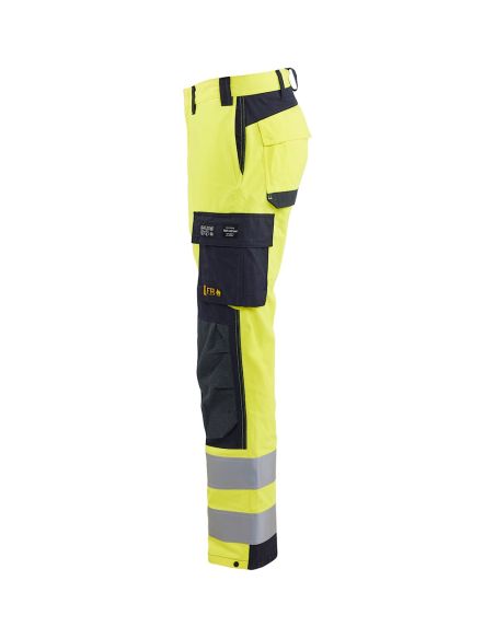 High Visibility Flame Retardant Multi-Risk Pants 1588 Blaklader