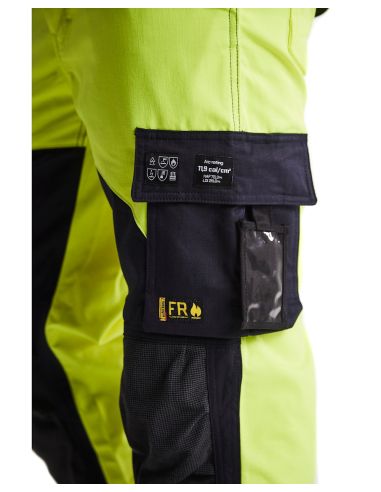 High Visibility Flame Retardant Multi-Risk Pants 1588 Blaklader