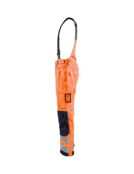 Hardshell High Visibility Trousers with Cordura Reinforcements 1867 Blaklader