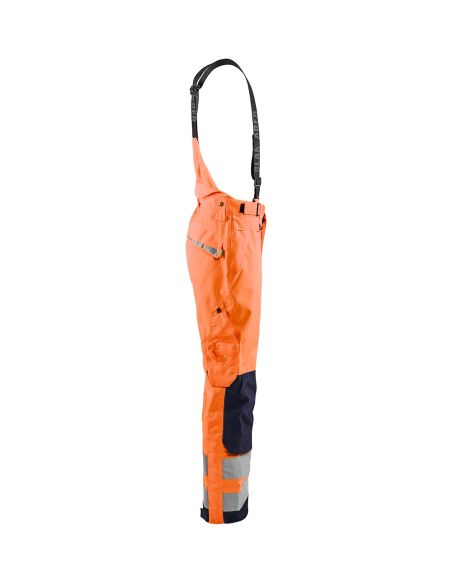 Hardshell High Visibility Trousers with Cordura Reinforcements 1867 Blaklader