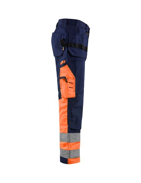 Pantalon Haute Visibilité polycoton à poches Flottantes 1529 Blaklader