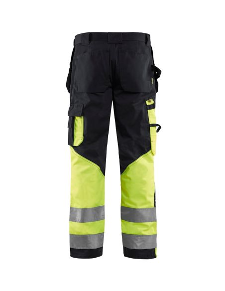 High Visibility Pants PolyCotton with Floating Pockets 1529 Blaklader