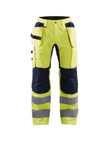 High Visibility Stretch Trousers 1552 Blaklader