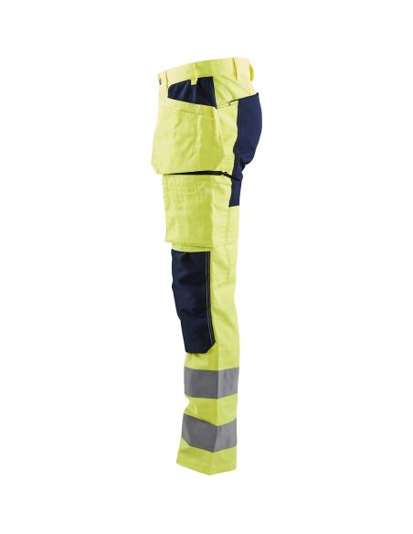 High Visibility Stretch Trousers 1552 Blaklader