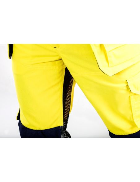 High Visibility Pants polycotton with Floating Pockets 1533 Blaklader