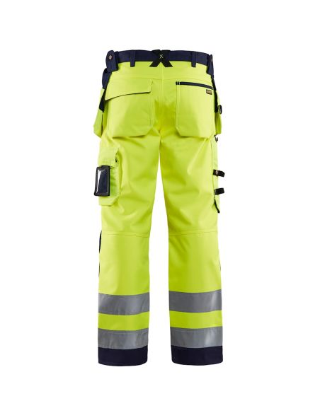 High Visibility High Waterproof Softshell Pants 1567 Blaklader