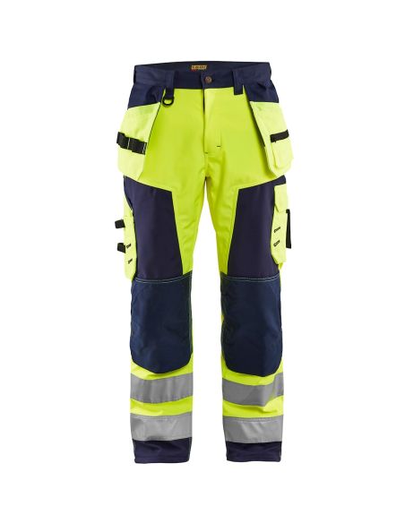 High Visibility High Waterproof Softshell Pants 1567 Blaklader