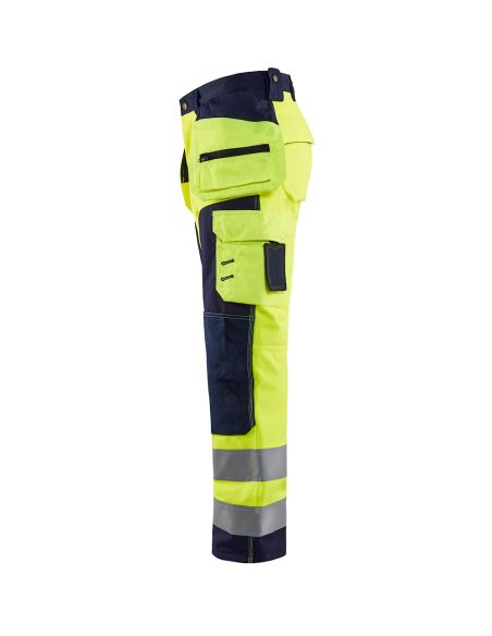 High Visibility High Waterproof Softshell Pants 1567 Blaklader