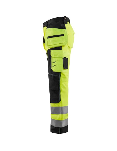 High Visibility High Waterproof Softshell Pants 1567 Blaklader