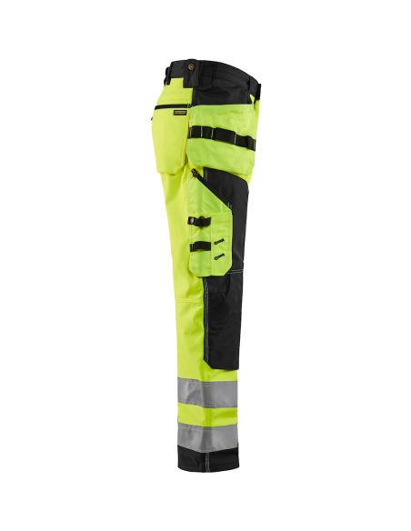 High Visibility High Waterproof Softshell Pants 1567 Blaklader