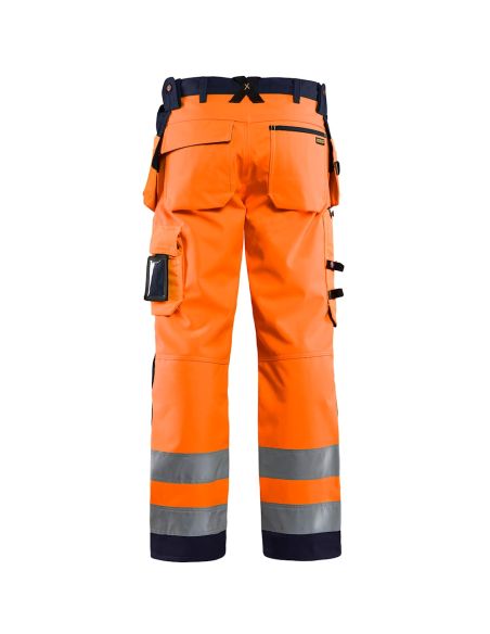 High Visibility High Waterproof Softshell Pants 1567 Blaklader