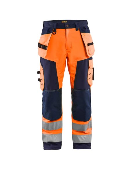 High Visibility High Waterproof Softshell Pants 1567 Blaklader