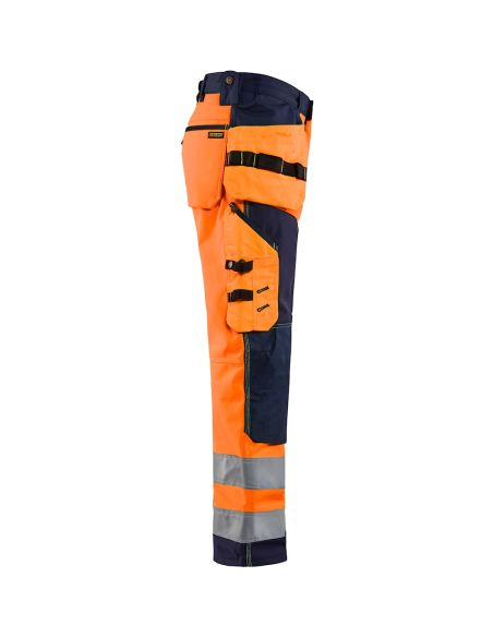 High Visibility High Waterproof Softshell Pants 1567 Blaklader