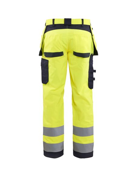 High-Visibility Multi-Risk Pants, Flame-Retardant, Multi-Pocket 1589 Blaklader