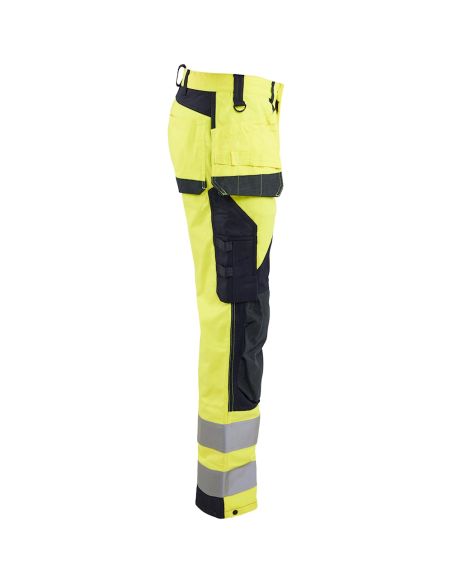 High-Visibility Multi-Risk Pants, Flame-Retardant, Multi-Pocket 1589 Blaklader