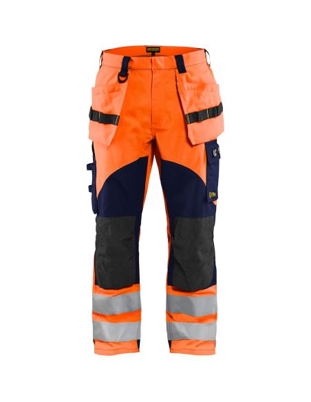 High-Visibility Multi-Risk Pants, Flame-Retardant, Multi-Pocket 15891513 Blaklader