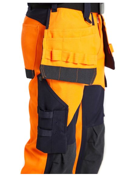 High-Visibility Multi-Risk Pants, Flame-Retardant, Multi-Pocket 15891513 Blaklader