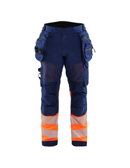 EN20471 Softshell Pants with Cordura Reinforcements 1821 Blaklader