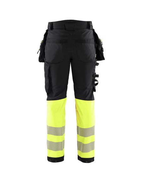 EN20471 Softshell Pants with Cordura Reinforcements 1821 Blaklader