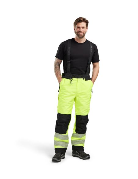 Pantalon Hiver Haute Visibilité Renforts Cordura 1875 Blaklader