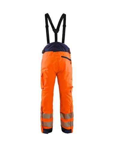 High-Visibility Winter Pants with Cordura Reinforcements 1875 Blaklader