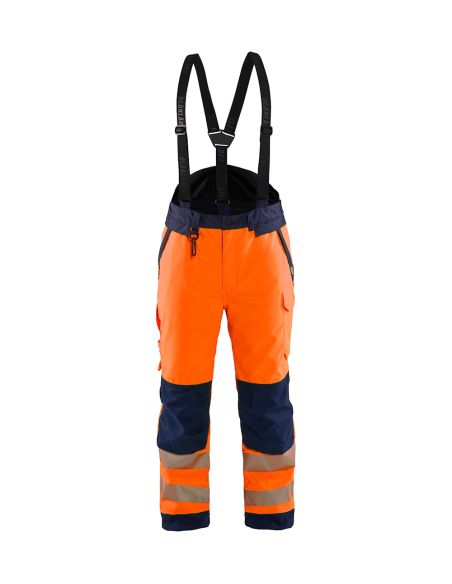 High-Visibility Winter Pants with Cordura Reinforcements 1875 Blaklader